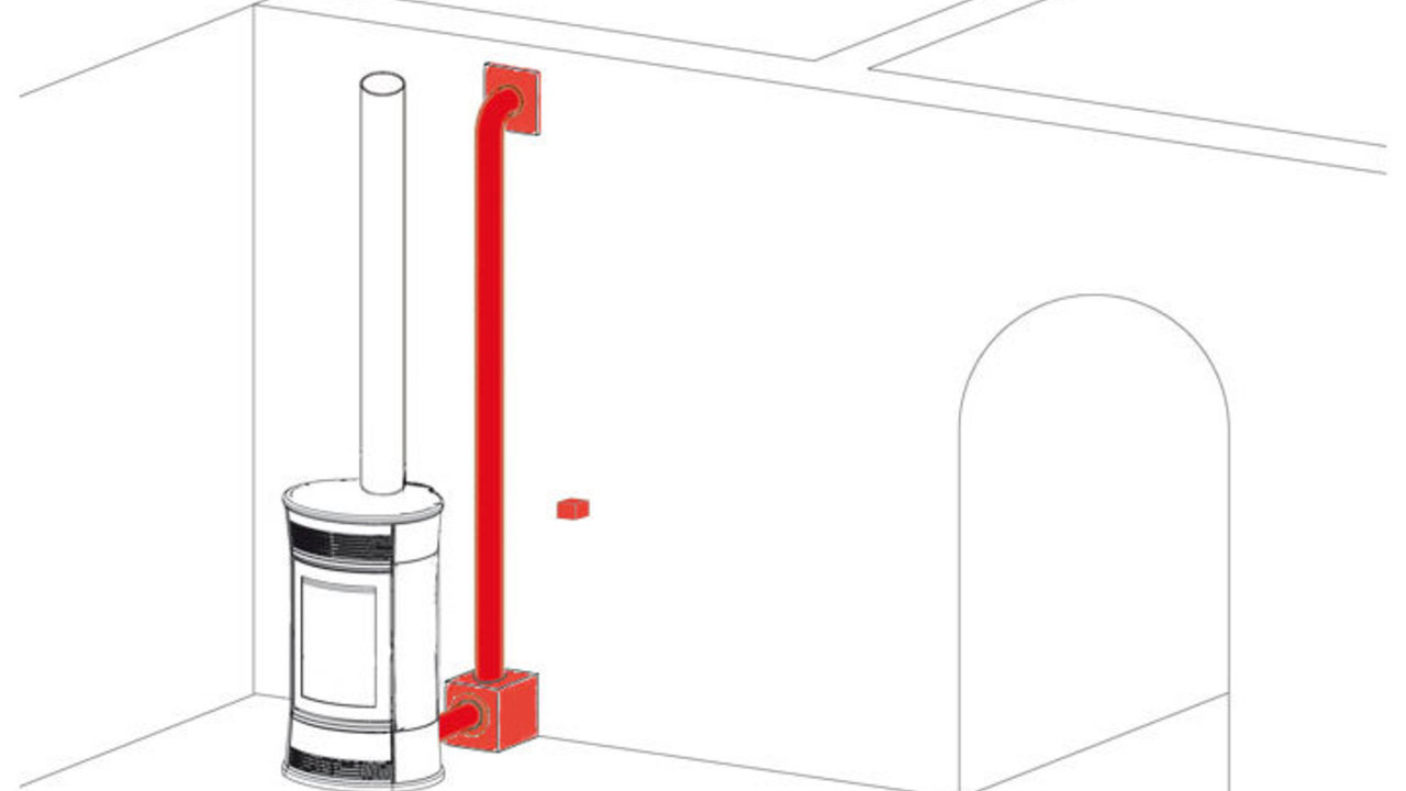 Edilkamin Accessori Kit Aria Per Stufe A Pellet E Legna